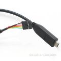 USB-C-Schnittstelle TTL-Ebene UART-Signale/USB-Kabel